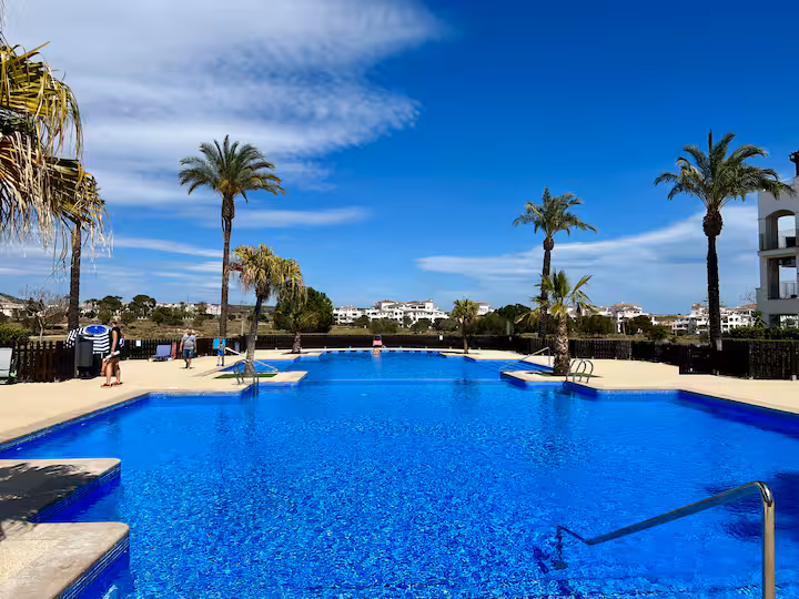 The resort pool